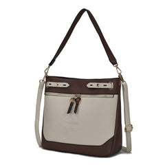 MKF Collection Evie two tone Shoulder bag by Mia k - Hassle Free Cart