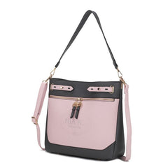 MKF Collection Evie two tone Shoulder bag by Mia k - Hassle Free Cart