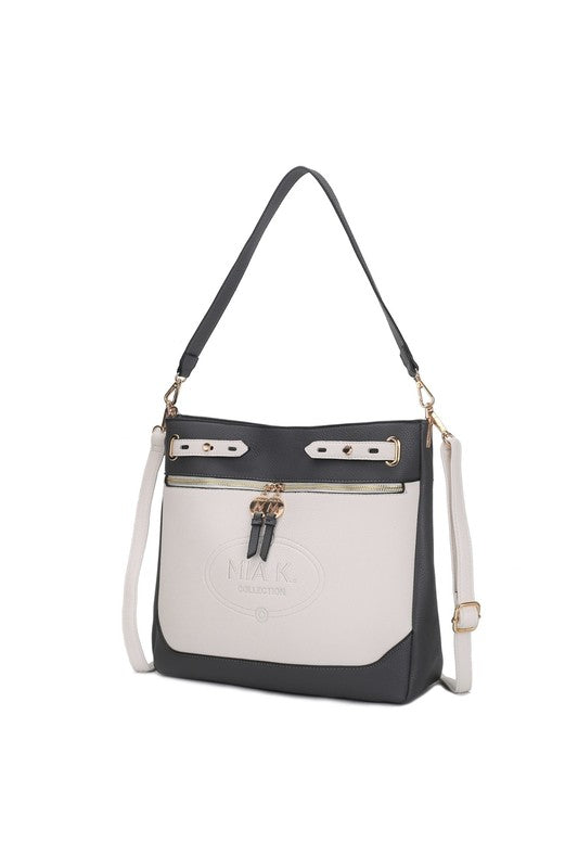 MKF Collection Evie two tone Shoulder bag by Mia k - Hassle Free Cart