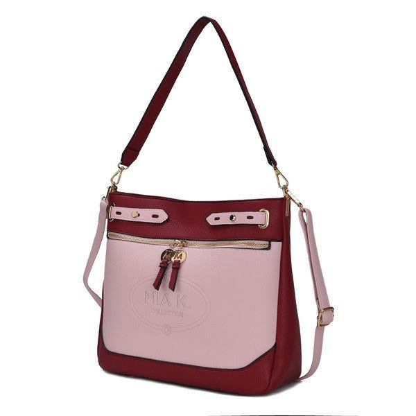 MKF Collection Evie two tone Shoulder bag by Mia k - Hassle Free Cart