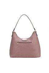 MKF Collection Graciela Color-Block Vegan Leather Hobo by Mia k - Hassle Free Cart