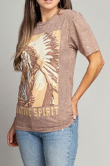 Native Spirit Graphic Top - Hassle Free Cart