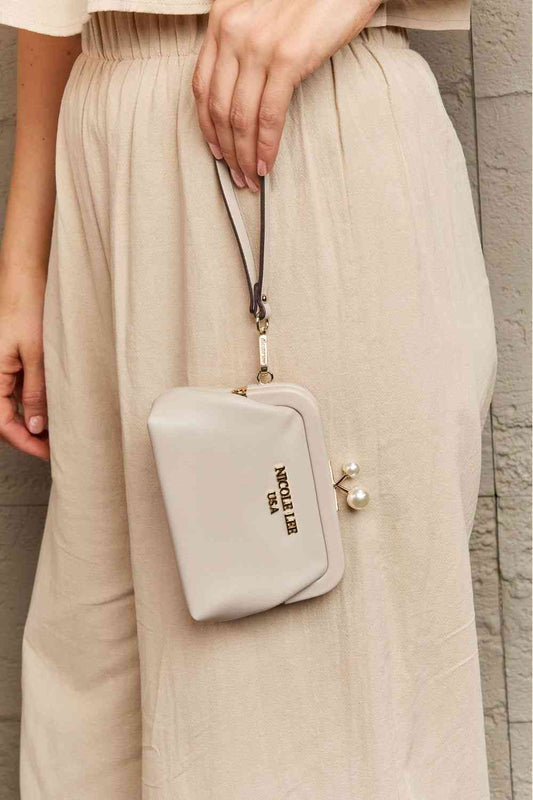 Nicole Lee USA Elise Pearl Coin Purse | Hassle Free Cart