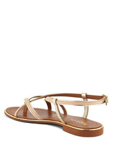 Pheboe Strappy Flat Sandals - Hassle Free Cart