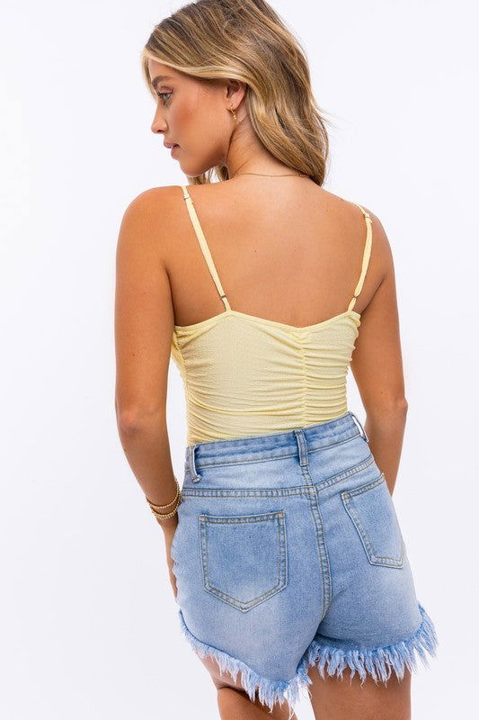 Ruched Bodysuit - Hassle Free Cart