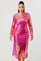 SEQUIN GLAMOUR MAXII DRESS - Hassle Free Cart