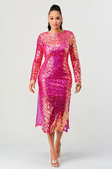 SEQUIN GLAMOUR MAXII DRESS - Hassle Free Cart