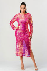 SEQUIN GLAMOUR MAXII DRESS - Hassle Free Cart