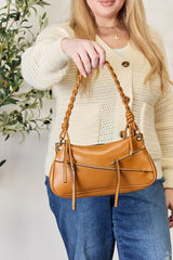 SHOMICO Braided Strap Shoulder Bag | Hassle Free Cart