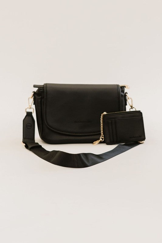 SIGNATURE Crossbody Shoulder Bag with Card Wallet - Hassle Free Cart