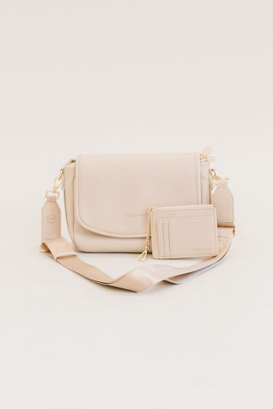 SIGNATURE Crossbody Shoulder Bag with Card Wallet - Hassle Free Cart