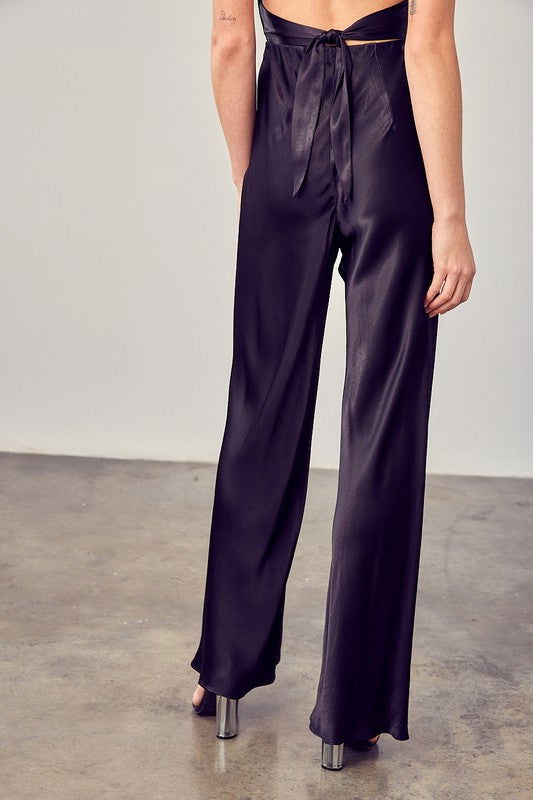 Satin Flared Pants - Hassle Free Cart