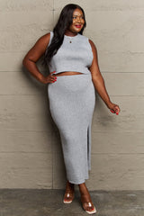 Sew In Love She's All That Fitted Two-Piece Skirt Set | Hassle Free Cart