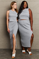 Sew In Love She's All That Fitted Two-Piece Skirt Set | Hassle Free Cart