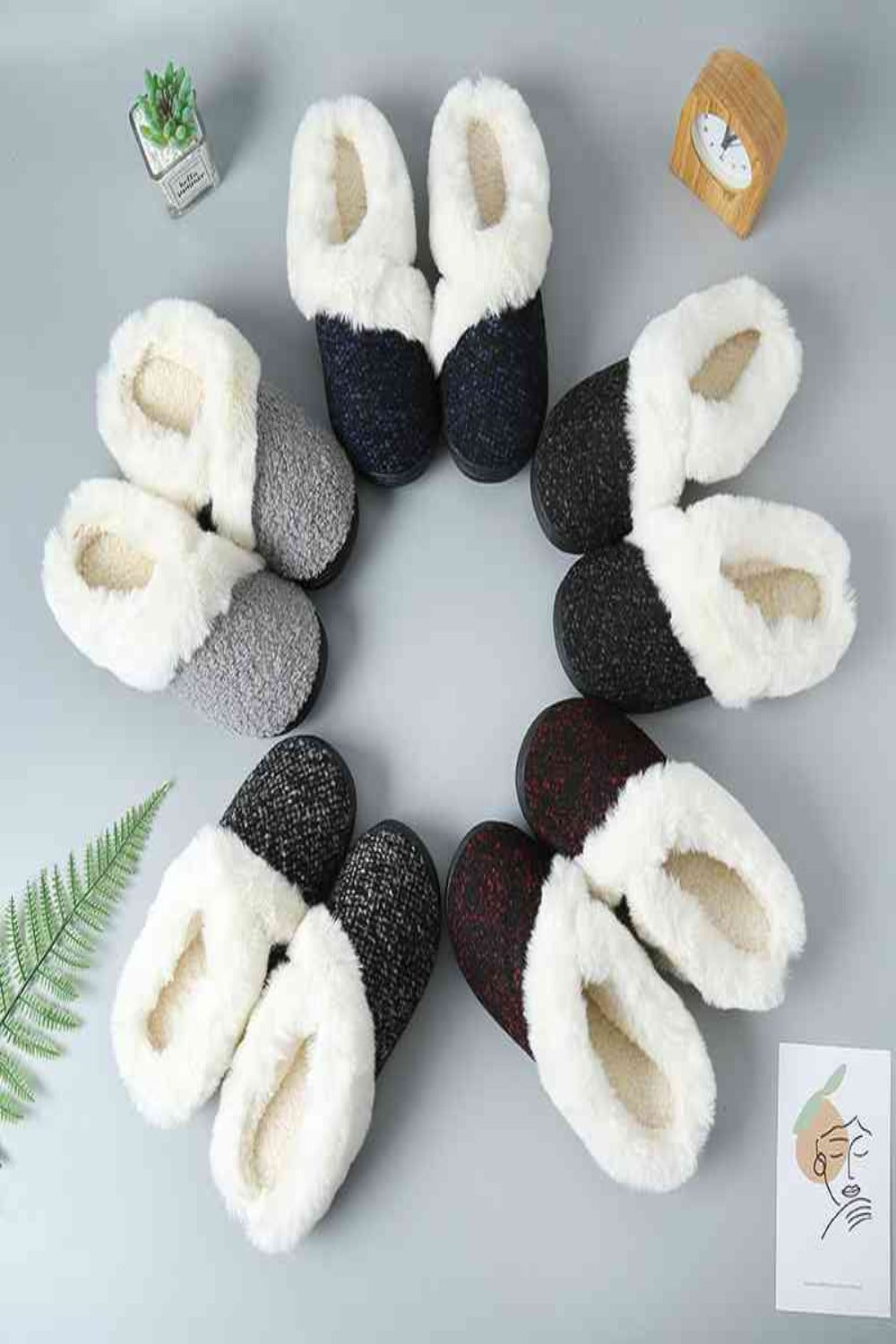 Sherpa Wrapped Indoor/Outdoor Slipper | Hassle Free Cart