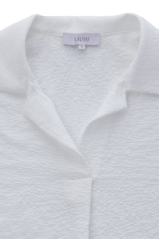 Shirt collared blouse - Hassle Free Cart