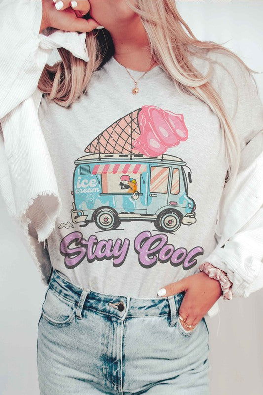 Stay Cool Graphic T-Shirt - Hassle Free Cart