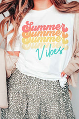 Summer Vibes Graphic T-Shirt - Hassle Free Cart