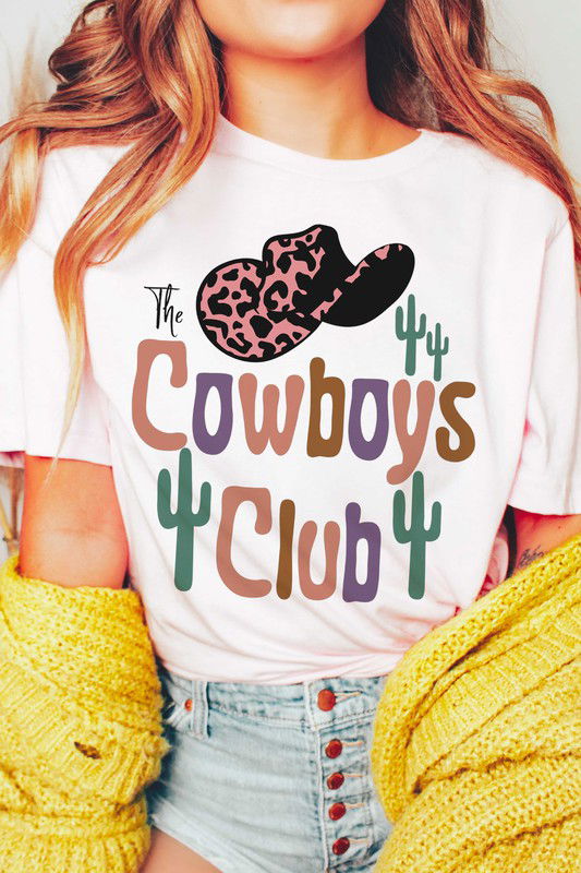 THE COWBOYS CLUB Graphic Tee - Hassle Free Cart