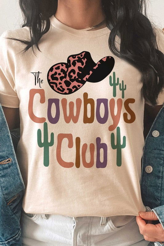 THE COWBOYS CLUB Graphic Tee - Hassle Free Cart