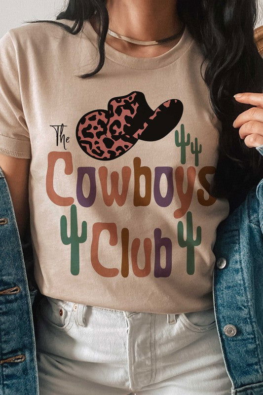 THE COWBOYS CLUB Graphic Tee - Hassle Free Cart