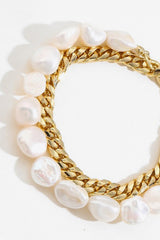 Two-Tone Double-Layered Bracelet | Hassle Free Cart