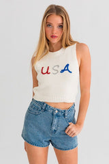 USA Knit Tank Top - Hassle Free Cart