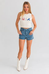 USA Knit Tank Top - Hassle Free Cart