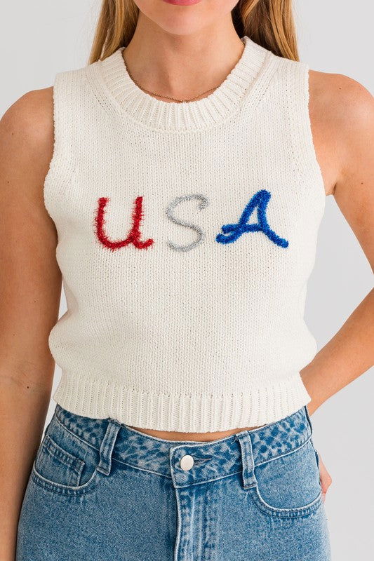 USA Knit Tank Top - Hassle Free Cart