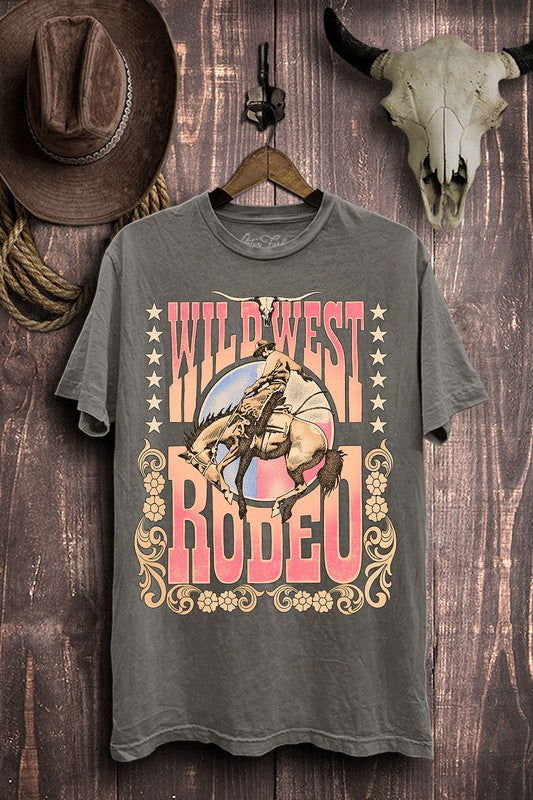 Wild West Rodeo Graphic Top - Hassle Free Cart