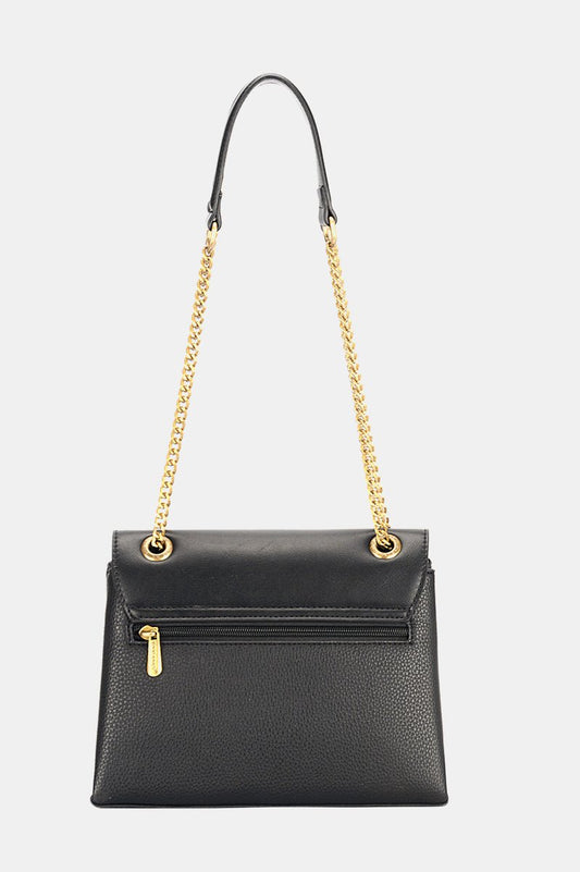 David Jones Chain-Handle Shoulder Bag