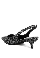 Zehra Boucle Slingback Pumps