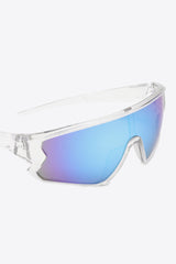 Unisex Polycarbonate Shield Sunglasses