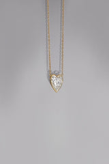 18K Gold-Plated Stainless Steel Pendant Necklace