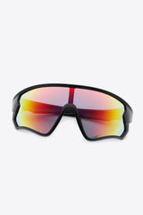 Unisex Polycarbonate Shield Sunglasses